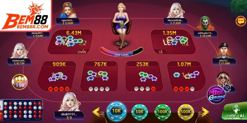 Ưu tiên cửa chẵn, lẻ 