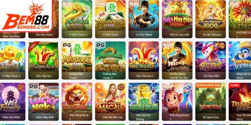 Những siêu phẩm nổ hũ được bet thủ yêu thích