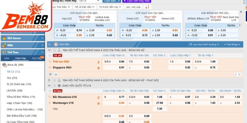 Điểm danh bộ môn thể thao hót nhất 2025