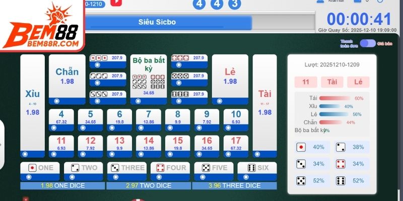 Những ưu điểm vượt trội của sảnh Xổ Số BEM88
